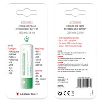Led Lenser LEDLENSER 18650 Li-Ion uppladdningsbart batteri