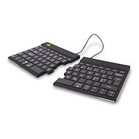 R Go Tools R-Go Ergonomic Keyboard Split break - tangentbord - med integrerad bromsindikator - QWERTY - Nordisk - svart Inmatningse...