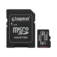 Kingston Technology Kingston Canvas Select Plus - flash-minneskort - 64 GB - mikroSDXC UHS-I