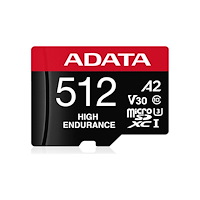 A-Data Technology ADATA High Endurance - flash-minneskort - 512 GB - mikroSDXC UHS-I