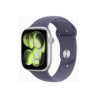Apple Apple Watch Series 11 (GPS) - silveraluminium - smart klocka med sportband - lila dimma - 64 GB
