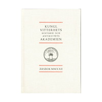Kungl. Vitterhetsakademien Årsbok 2022 (inbunden)