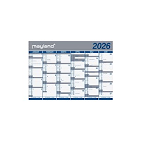 Mayland-Burde Kæmpekalender 2x6 måneder 2026 papir