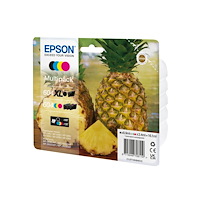 EPSON Epson 604/604XL Multipack - 4-pack - XL (svart) + standardkapacitet - svart, cyan, magenta, gul - original - bläckpatron