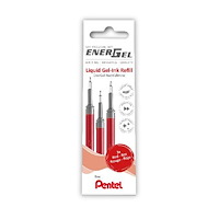 Pentel Refill PENTEL EnerGel needle röd 3/fp