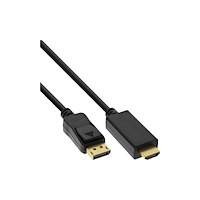 Inline InLine 17187I, 0,3 m, DisplayPort, HDMI Typ A (standard), Ha...