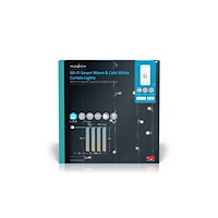 NEDIS Nedis WIFILXC02W200, Ljusdekoration, slinga, Vit, IP65, Svar...