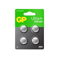 GP Lithium Coin Cell CR2025 4-pack