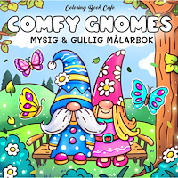 Legind Målarbok : Cozy Comfy Gnomes