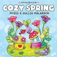 Legind Målarbok :Cozy  Spring