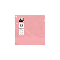 PRONAPPE Servett PRONAPPE 20x20cm rosa 50/fp