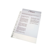 ESSELTE Plastlommer A4 med præg 43my økonomi