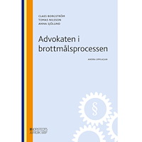 Claes Borgström Advokaten i brottmålsprocessen (häftad)