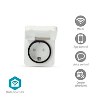 NEDIS Nedis SmartLife Smart Plug | IP44 | Miernik mocy | 3680 W |...