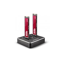 AXAGON Axagon ADSA-M2C Dockningsstation för lagringsenhet USB 3.2 G...