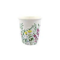HUHTAMAKI Pappersbägare Flora 25cl 80/fp