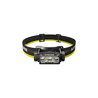 NITECORE Nitecore HC60 UHE, Pannbandsficklampa, Svart, Gul, Gjuten al...