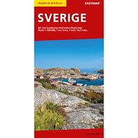 Kartförlaget Sverige EasyMap MarcoPolo 1:800 000