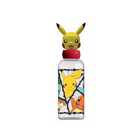 Stor POKÉMON FLASKA MED 3D-FIGURER 560 ML   Originalvattenflaska...