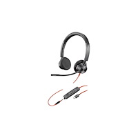 HP HP Poly Blackwire 3325 - headset - 3,5 mm kontakt, USB-C