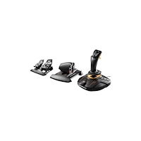 ThrustMaster ThrustMaster T.16000M FCS Flight Pack - styrspak, gas och pedaler - kabelansluten