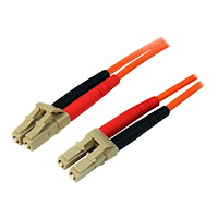 StarTech.com StarTech.com 5m Fiber Optic Cable - Multimode Duplex 50/125 - LSZH - LC/LC - OM2 - LC to LC Fiber Patch Cable - nätverks...