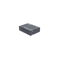 IC Intracom Intellinet Gigabit Ethernet to SFP Media Converter, 10/100/1000Base-Tx to SFP slot, empty - fibermediekonverterare - 10M...