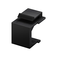 Goobay Goobay Keystone-sköld svart (4-pack), Svart