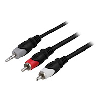 Deltaco DELTACO ljudkabel - 2 m