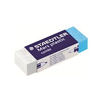 STAEDTLER STAEDTLER rasoplast combi - radergummi - 4.3 x 1.9 x 1.3 cm - vit / blå