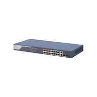 Hikvision Digital Technology Hikvision Pro Series DS-3E1318P-SI - switch - 16 portar - smart