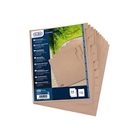 Elba ELBA Touareg - avdelare - 12 delar - för A4 - tabbad - trä