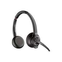 Plantronics HP Poly Savi 8220 - headset - USB-A via Bluetooth-adapter