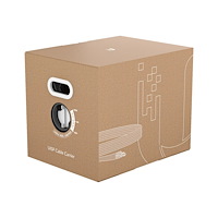 Ubiquiti Ubiquiti UISP Cable Carrier - bulkkabel - 305 m - svart