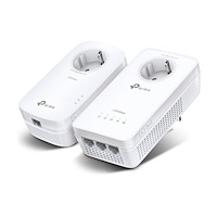 TP-LINK TP-Link TL-WPA8631P KIT V4 - Wi-Fi Kit - PowerLine adaptersats - Wi-Fi 5 - vägginsticksbar