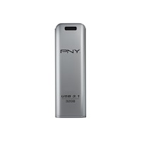 PNY Technologies PNY Elite Steel - USB flash-enhet - 32 GB
