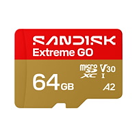 SANDISK MicroSD Extreme GO 64GB 170/80MB/s C10 UHS U3 V30 A1