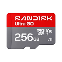 SANDISK MicroSD Ultra GO 256GB 1 190MB/s C10 UHS U1 A