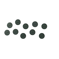 NOBO Nobo magnet - 2,4 cm diameter - svart (paket om 10)