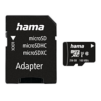 Hama Memory Card Micro SDHC 256GB Class 10 UI V10 100MB/s
