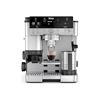 Ninja Ninja Luxe Café Premier ES601EU - automatisk kaffekokare med mjölkskummare - silver