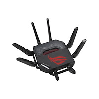 ASUSTeK COMPUTER ASUS ROG Rapture GT-BE98 - trådlös router - Wi-Fi 7 - skrivbordsmodell