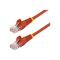 StarTech.com Startech 5m Red Cat5e / Cat 5 Snagless Ethernet Patch Cable 5 m - nätverkskabel - 5 m - röd