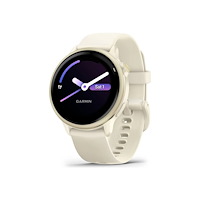 Garmin Garmin vívoactive 6 - lunar guld anodiserad aluminium - smart klocka med band - ben - 8 GB