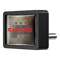 SANDISK SanDisk Extreme Fit - USB flash-enhet - 128 GB