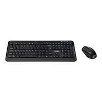 Targus Targus - sats med tangentbord och mus - kombination full size - QWERTY - Nordisk - svart Inmatningsenhet