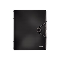 LEITZ Leitz Solid - klassifikationsmapp - 12 delar - för A4 - kapacitet: 200 ark - tabbad - svart