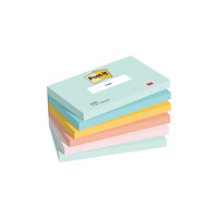 3M Post-It Sticky Notes Beachside, 76 x 127 mm, assorterade fär...