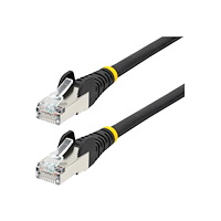 StarTech.com StarTech.com 50cm CAT6a Ethernet Cable - Black - Low Smoke Zero Halogen (LSZH) - 10GbE 500MHz 100W PoE++ Snagless RJ-45...