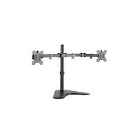 LogiLink LogiLink Dual Monitor Desk Stand monteringssats - justerbar arm - för 2 monitorer